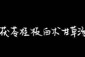 中药方剂大全
